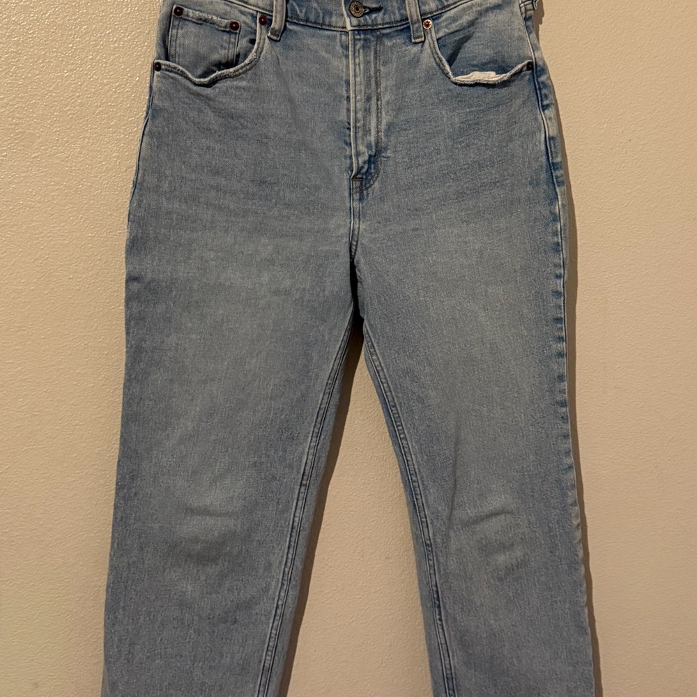 Abercrombie & Fitch Light Blue Denim Pants